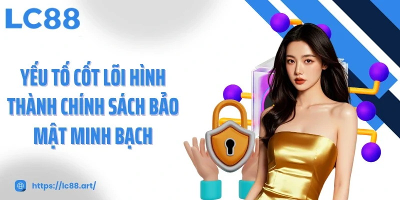 Yếu tố cốt lõi hình thành chính sách bảo mật minh bạch